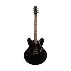 Heritage Standard H-535 Semi-Hollow Electric Guitar, Ebony- H535E