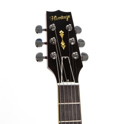 Heritage Standard H-535 Semi-Hollow Electric Guitar, Ebony- H535E