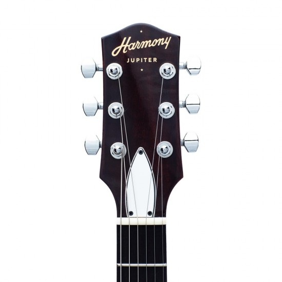Harmony Standard Jupiter Electric Guitar, RW FB, Space Black- JUPITERSBLK