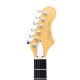 Harmony Standard Silhouette Electric Guitar, Roseood Fretboard, Slate- SILHRS