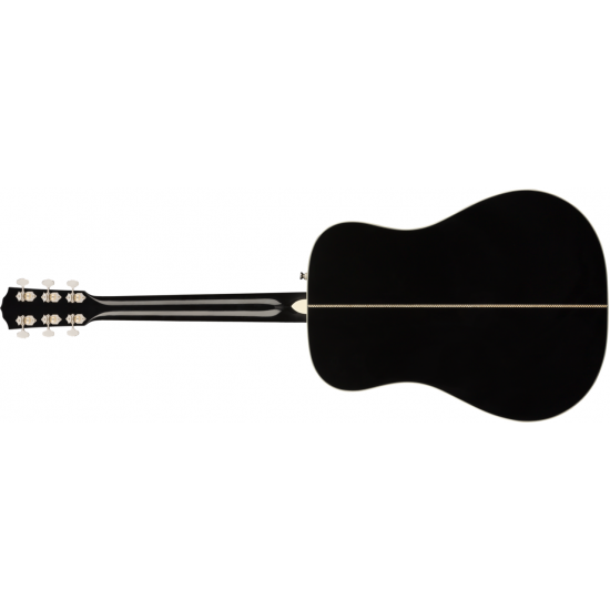 Fender PM-1E Limited Edition Dreadnought in Black-0970312306