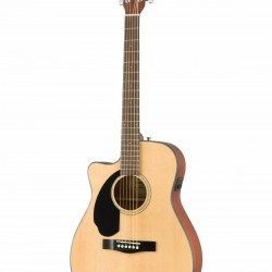 Fender CC-60SCE Concert Left Handed Acoustic Guitar - Natural 