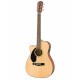 Fender CC-60SCE Concert Left Handed Acoustic Guitar - Natural 