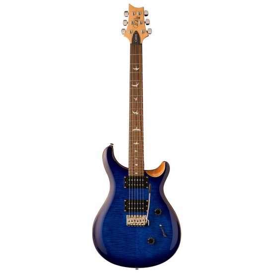 PRS SE Custom 24 Guitar Faded Blue Burst Finish, PRS SE w/ Gig  Bag- CU44DC