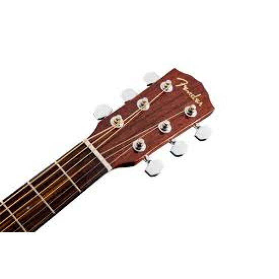 Fender 0970113022 CD-60SCE Dreadnought Cutaway Acoustic Guitar -All Mahogany