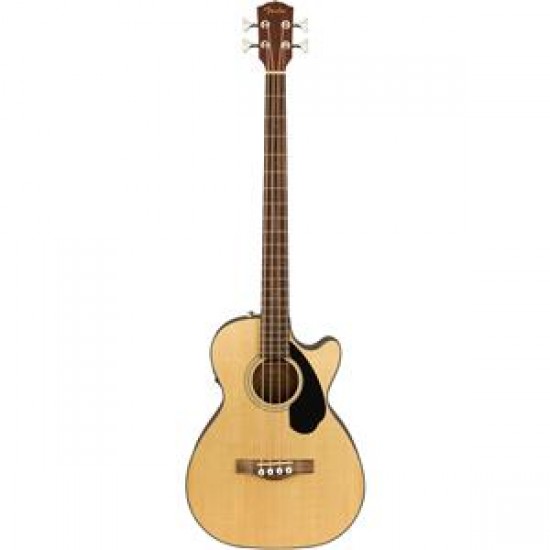 Fender CB-60SCE Concert Acoustic-Electric Bass Guitar - Natural