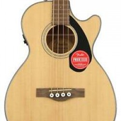 Fender CB-60SCE Concert Acoustic-Electric Bass Guitar - Natural