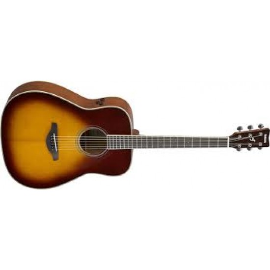 Yamaha FG-TA TransAcoustic Dreadnought - Brown Sunburst