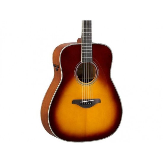 Yamaha FG-TA TransAcoustic Dreadnought - Brown Sunburst