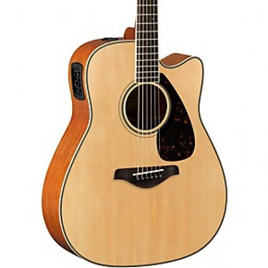 Yamaha FGX820C Dreadnought Cutaway - Natural