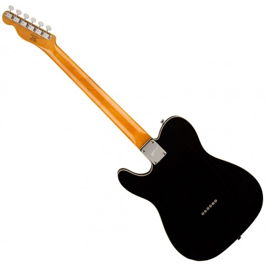 Fender Squier FSR Classic Vibe '60s Custom Esquire LRL PPG Black With Behringer HD300 Heavy Distortion Pedal Bundle