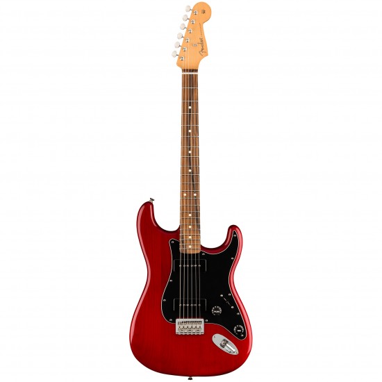 Fender Noventa Stratocaster Crimson Red Transparent With Pau Ferro Fingerboard