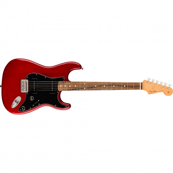 Fender Noventa Stratocaster Crimson Red Transparent With Pau Ferro Fingerboard