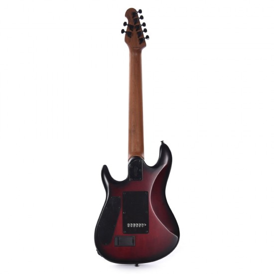 Sterling By Music Man 7-string Jason Richardson Signature Richardson7 Electric Guitar - Dark Scarlet Burst Satin