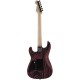 Charvel Pro Mod San Dimas Style 1 HH FR E Ash Electric Guitar Neon Pink Ash With Ebony Fingerboard