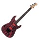 Charvel Pro Mod San Dimas Style 1 HH FR E Ash Electric Guitar Neon Pink Ash With Ebony Fingerboard