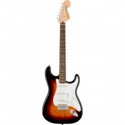 Fender 0378000500 Squier Affinity Stratocaster LRL WPG Electric Guitar in 3-Colour Sunburst