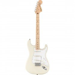 Fender Squier Affinity Stratocaster Electric Guitar in Olympic White