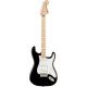 Fender Squier Affinity Stratocaster Electric Guitar in Black