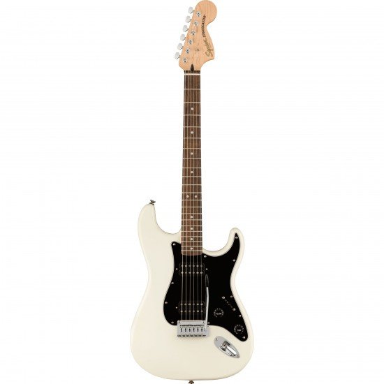 Fender Squier Affinity Stratocaster HH Electric Guitar in Olympic White
