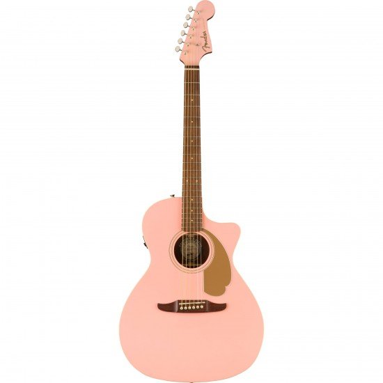 Fender Limited Edition Newporter Player Acoustic in Shell Pink