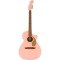 Fender Limited Edition Newporter Player Acoustic in Shell Pink