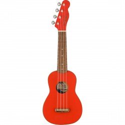 Fender Limited Edition Venice Soprano Ukulele in Fiesta Red