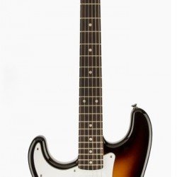 Fender Squier 310620532 Stratocaster Rosewood Fingerboard Left Handed Electric Guitar - Brown Sunburst
