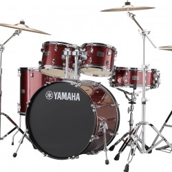 Yamaha Rydeen Standard Drum Shell Set Burgundy Glitter
