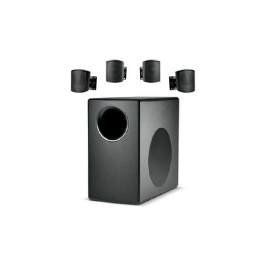 JBL C50PACKPackaged Surface-Mount Subwoofer-Satellite Loudspeaker System