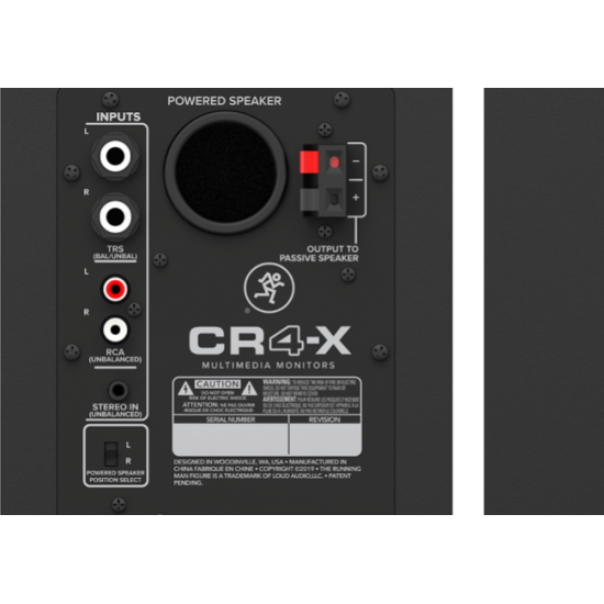 Mackie CR4-X 4 inch Multimedia Monitors