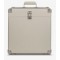 Crosley CR401-WS Record Carrier Case for 30+ Albums, White Sand