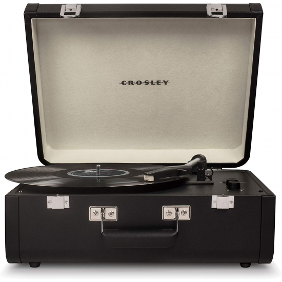 Crosley Portfolio Portable Turntable with Bluetooth Black