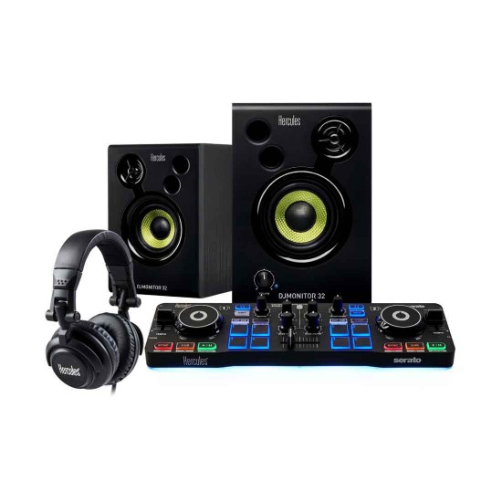 Hercules DJ DJ Starter Kit - Complete DJ System Hercules DJ DJ Starter Kit - Complete DJ System