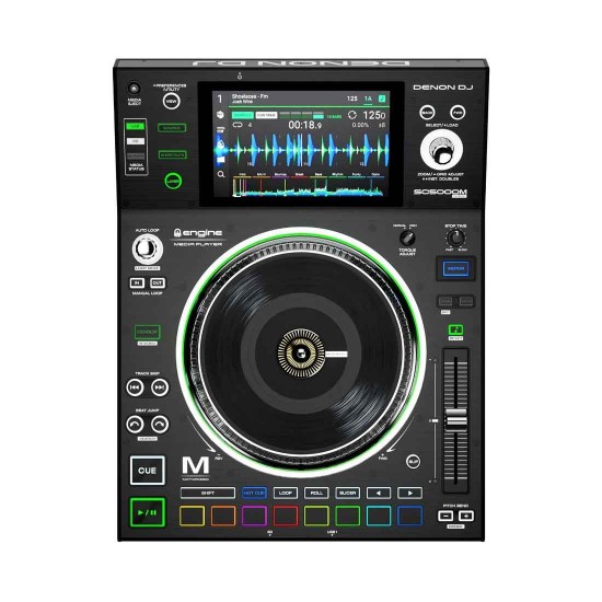 Denon SC5000M PRIME Professional DJ Media Player with Motorized Platter and 7” Multi-Touch Display Denon SC5000M PRIME Professional DJ Media Player with Motorized Platter and 7” Multi-Touch Display