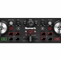 Numark DJ2GO2 Touch Pocket DJ Controller with Capacitive Touch Jog Wheels