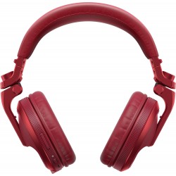 Pioneer HDJ-X5BT-K Over-ear DJ Headphones with Bluetooth Wireless Technology - Metallic Red