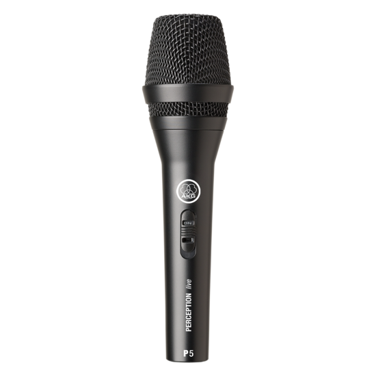 AKG P5S High-Performance Dynamic Vocal Microphone With On/Off Switch AKG P5S High-Performance Dynamic Vocal Microphone With On/Off Switch