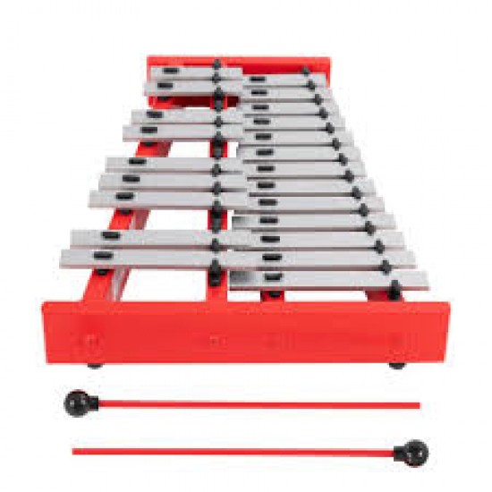 Percussion Plus Classic Red Box glockenspiel soprano fully chromatic PP006