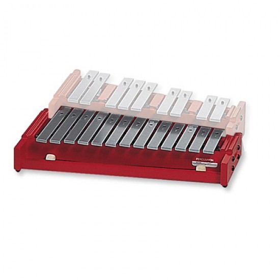 Percussion Plus Classic Red Box metallophone soprano diatonic PP017