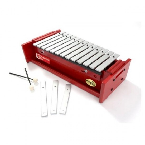 Percussion Plus Classic Red Box metallophone alto diatonic PP019