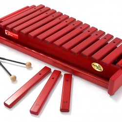 Percussion Plus Classic Red Box xylophone soprano diatonic PP023