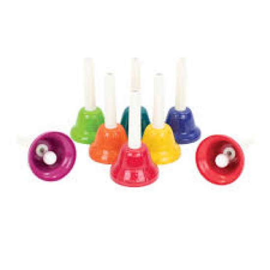 Percussion Plus Hand bells 8 note diatonic PP271