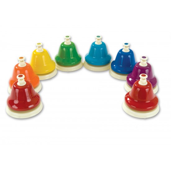 Percussion Plus Desk bells 8 note diatonic PP273 Percussion Plus Desk bells 8 note diatonic PP273