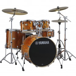 Yamaha SBP2F5HA Stage Custom Birch Drum Kit - Honey Amber (Without Hardware)