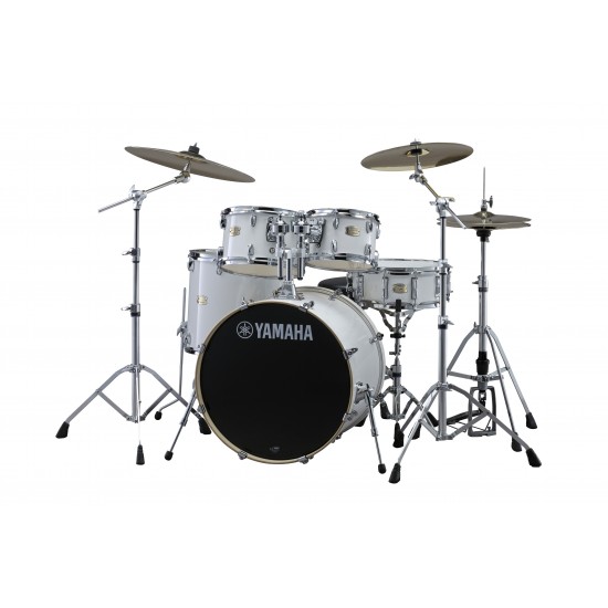 Yamaha Stage Custom Birch Drum Kit Bundel Pure white Full Drum Bundle