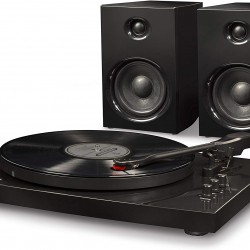 Crosley T100 Turntable System Black