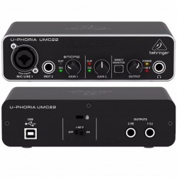 Behringer U-Phoria UMC22 USB Audio Interface