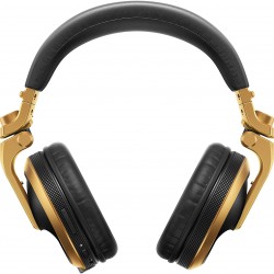 Pioneer HDJ-X5BT-N Over-ear DJ Headphones with Bluetooth Wireless Technology-Gold