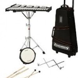 Ludwig M651R Junior Percussion Bell Kit With Rolling Bag